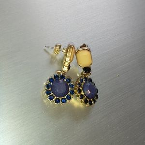 Blue earrings